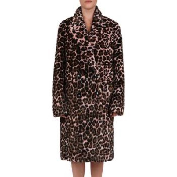 The Kooples Jackets & Blazers - The Kooples Faux Fur Coat